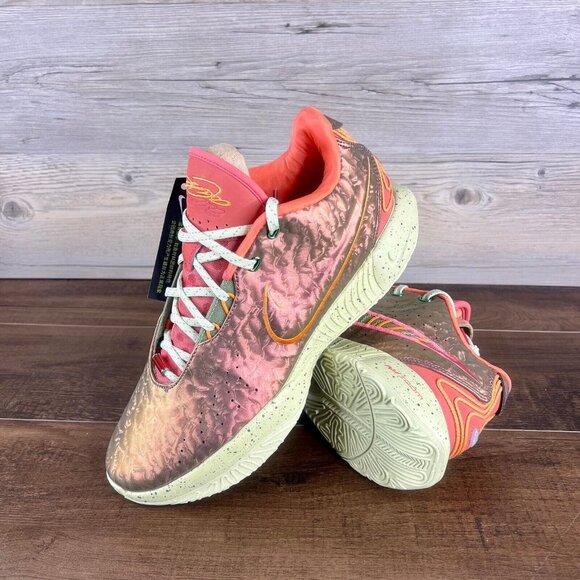 Nike LeBron 21 Queen Conch Mens Size 12 Elemental Gold Orange FN0708 800